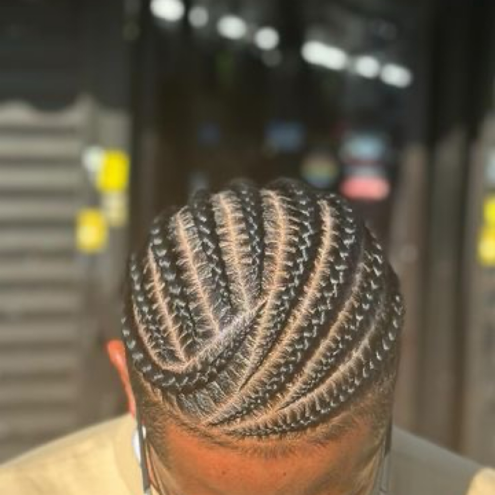 Men Cornrows at Zara Hair Braiding Salon in 30328