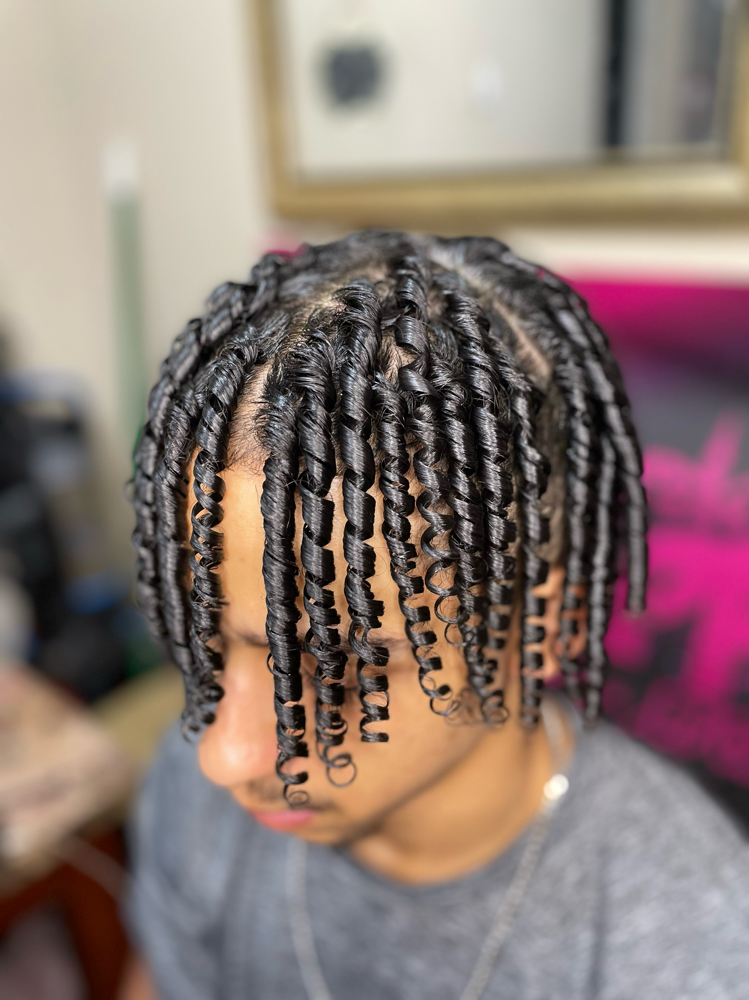 Soft Twist Half Head/not Loc