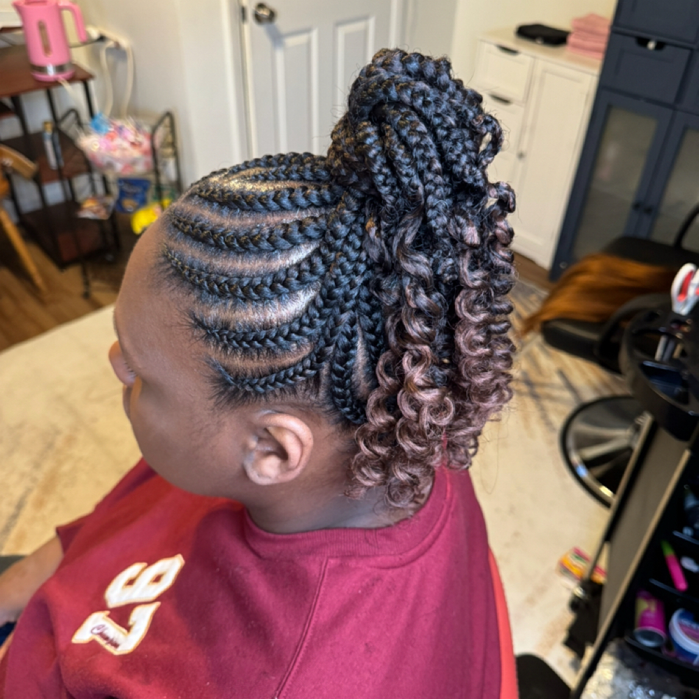 Goddess Feed In Ponytail at Preciousstylez in Pittsburgh, PA