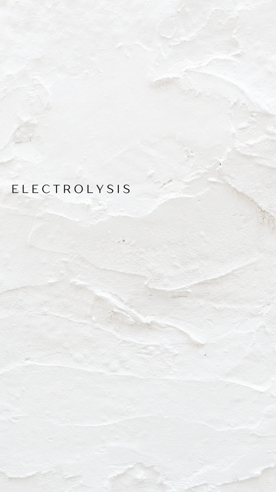 Electrolysis 15 Mins