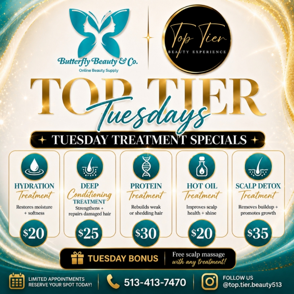 Hydration Treatment at Top Tier Beauty Experience in Cincinnati, OH