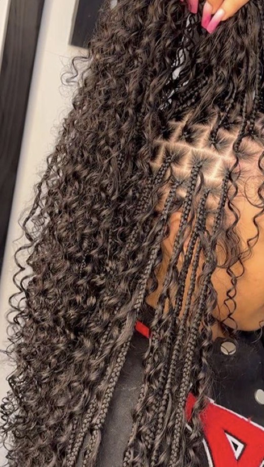 Knotless Boho