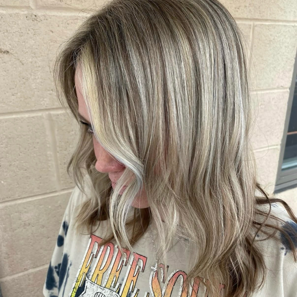 Full Custom Blonding at Pin it Up Hair Studio in East Greenville, PA