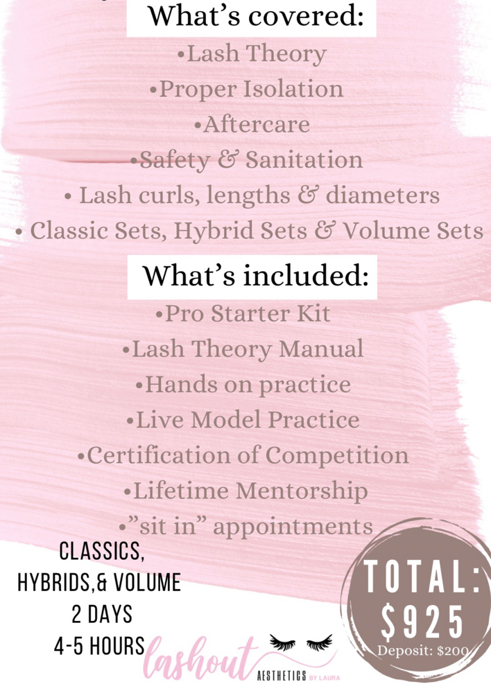 Two Day Lash Course