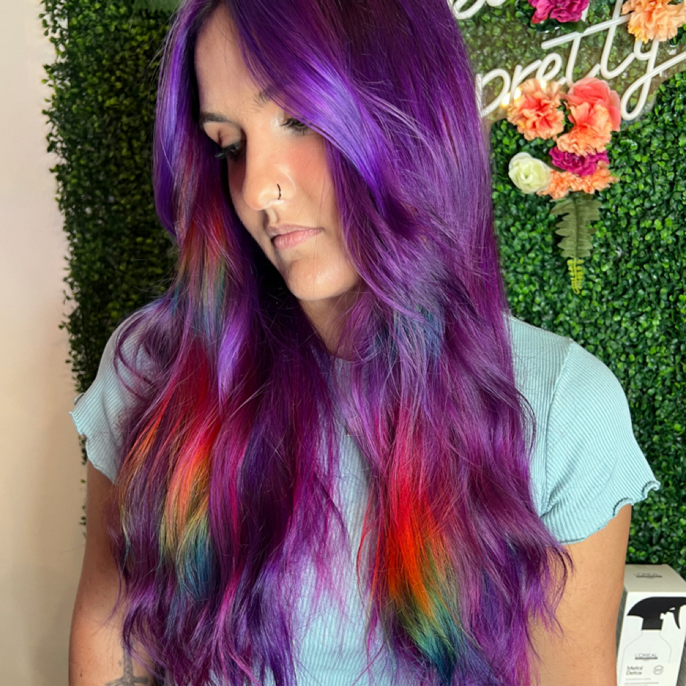 Vivid Color Consultation at Elysie Rae Hair Studio in Kennesaw, GA