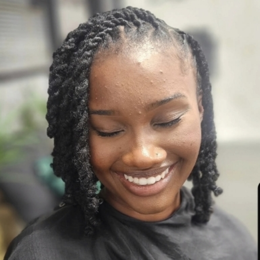 STYLE: Extended Loc Bob at Posh Locs Salon in McDonough, GA