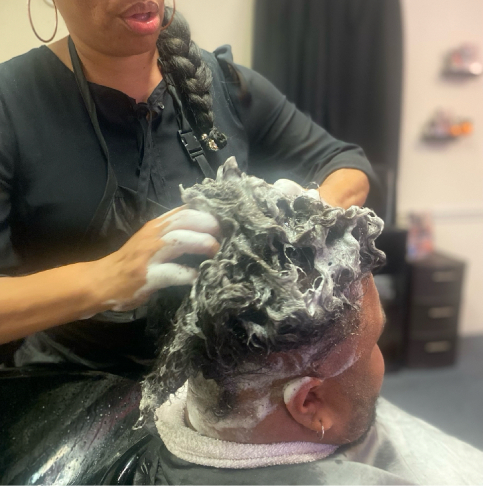 Braid  prep at DeJaylas Healthy Hair Salon & Spa in Fayetteville, NC