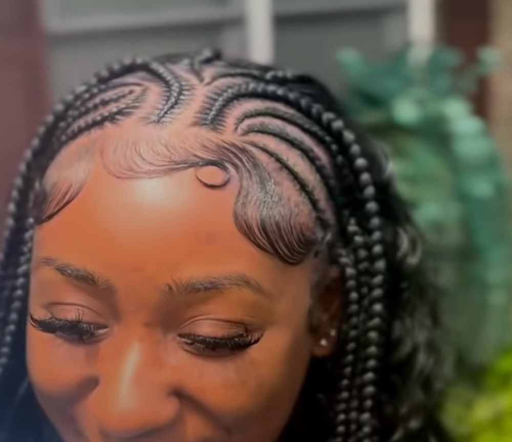HALF BRAIDS