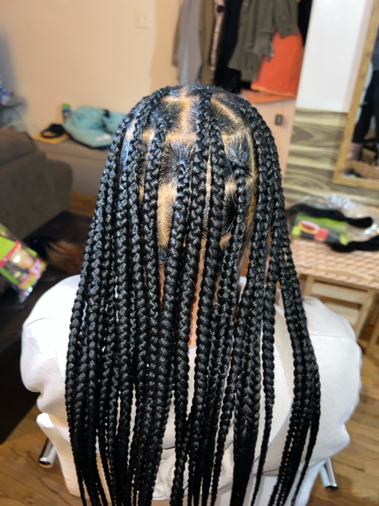 Large Knotless (midback)