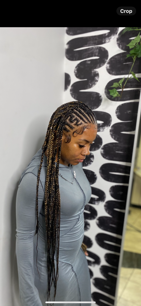 Tribal/Fulani and versatile braids