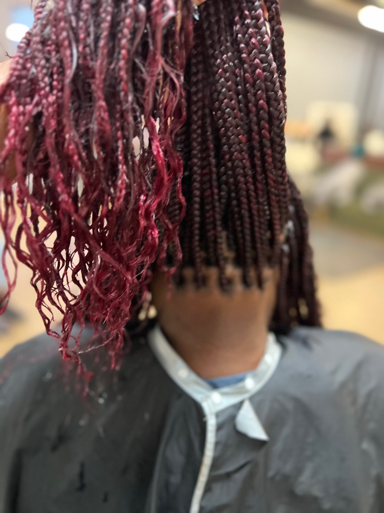 Sm/med box braids