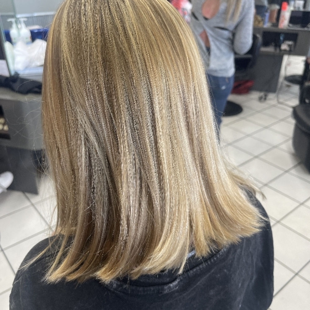 color Add on at Love and Hair in Cheney, KS