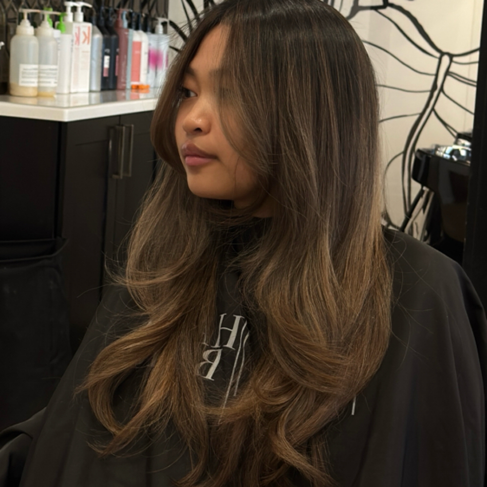 Shampoo Haircut + Style at CurlsbyCourtney in Saint Charles, IL