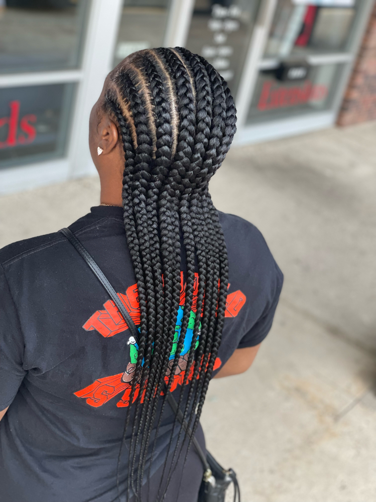 8-10 Feed-in braids