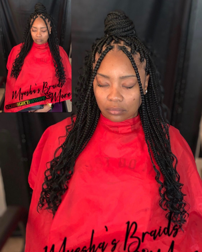Regular Boho Box Braids