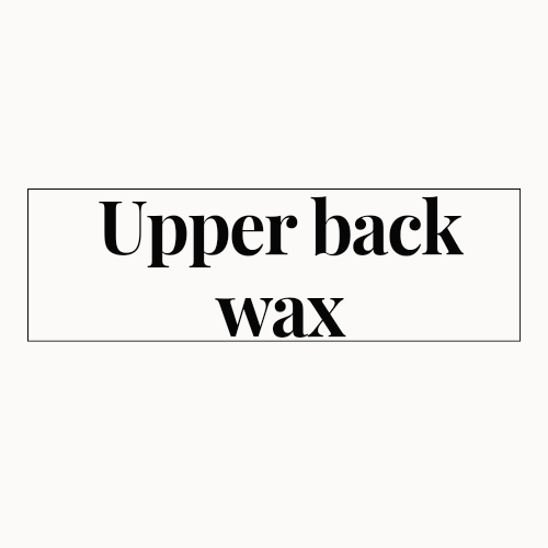Upper Back Wax