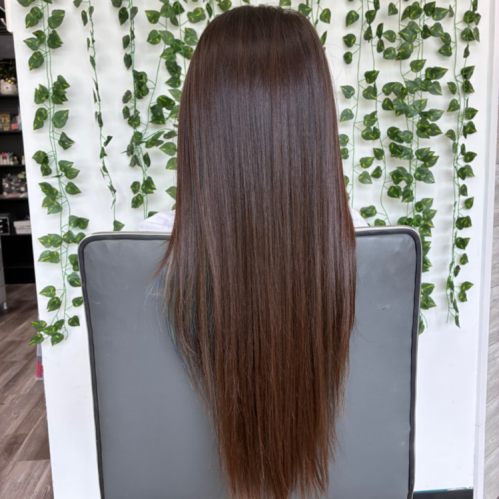 Flat Iron Hair at Hair By Stephanie in Bellevue, NE