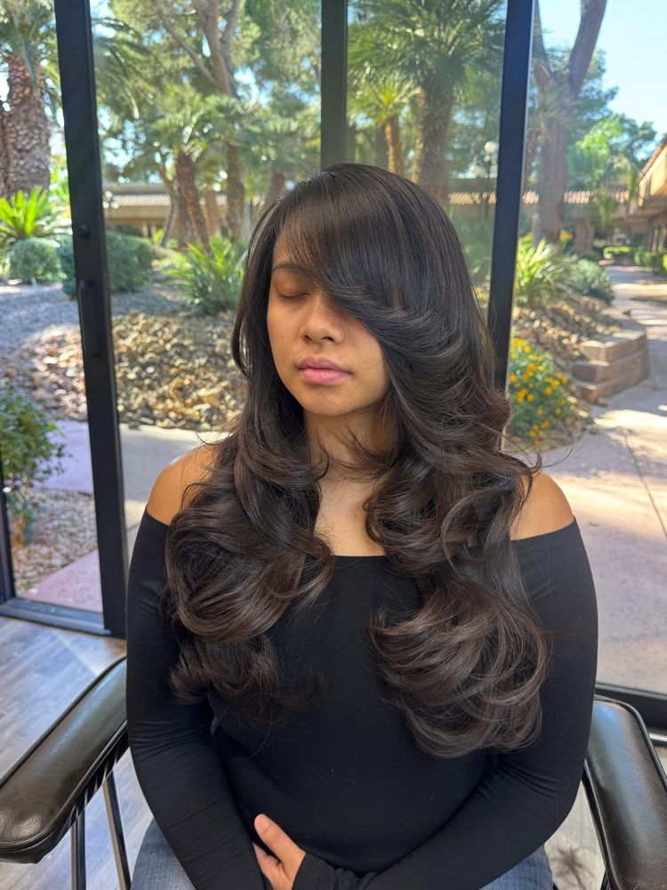 Long Length Custom Haircut