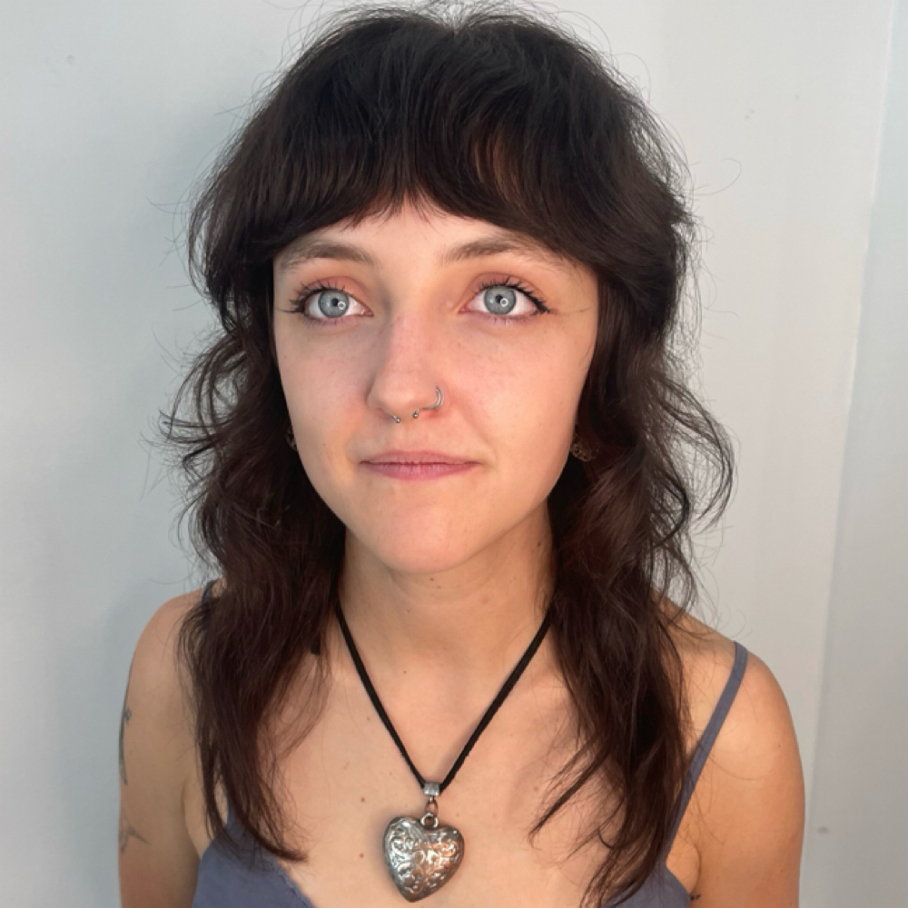 Bangs w/Faceframing~Existing Client at Lark Hair Space in Baltimore, MD