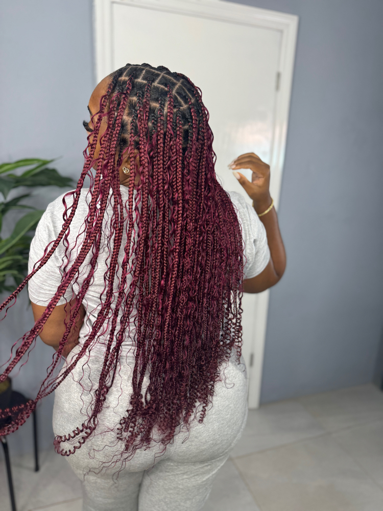 Boho Knotless✨MEDIUM ONLY