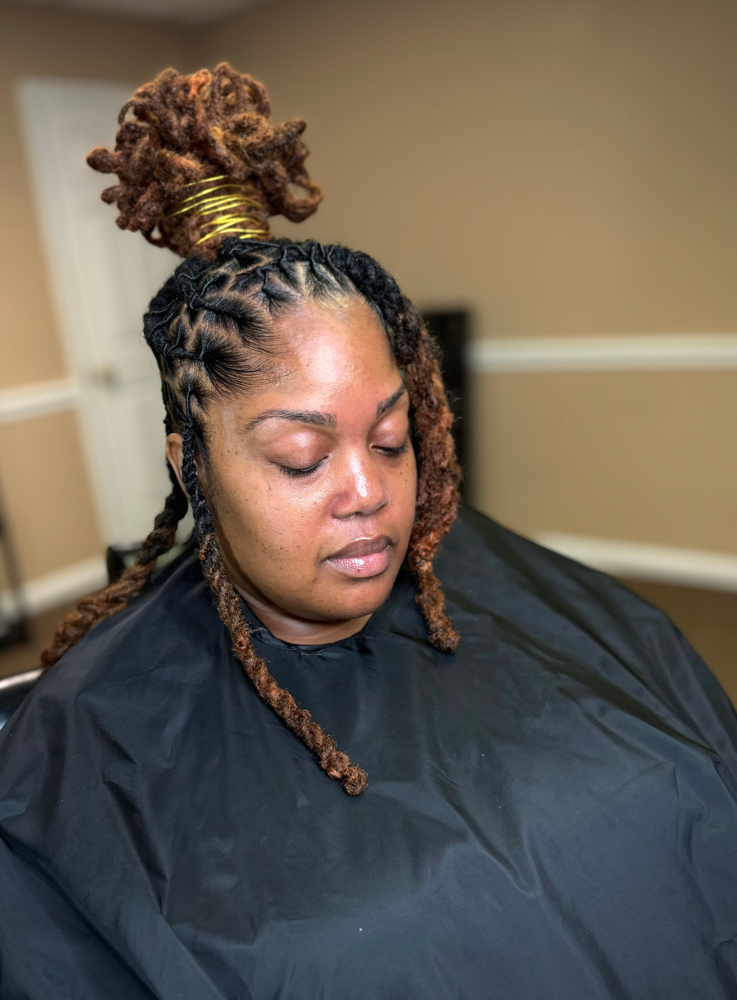 Adult Loc’s Maintenance WITH STYLE