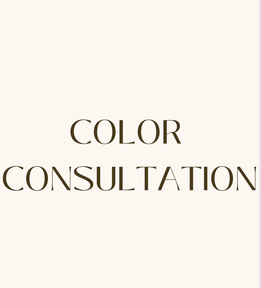 Color Consultation