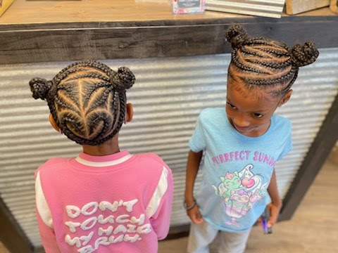 Long Hair Kids Cornrows at Crown Adjustments in Havelock, NC