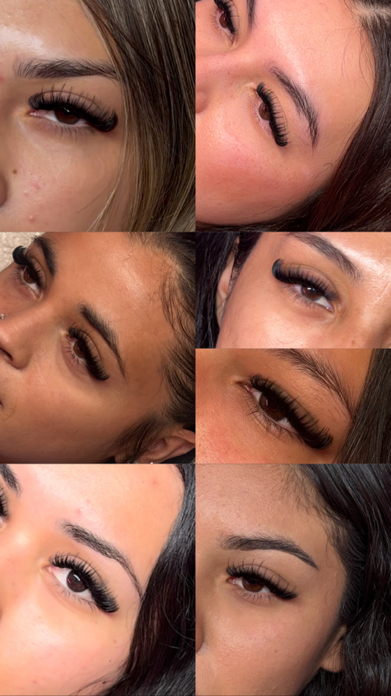 Volume wispy fullset at LASHESBYYNEZ in Rialto, CA