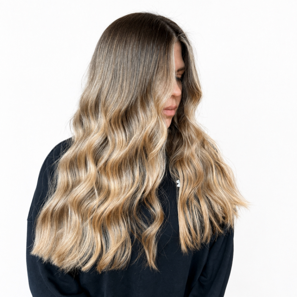 Balayage and finish at Get pretty with Paris in Latham, NY