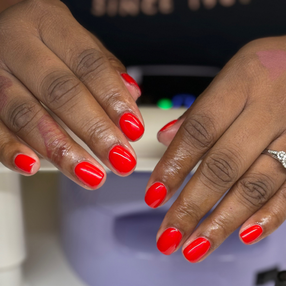 Gel Polish Mani at Rawrkrylix Nail Studio in Lawton, OK