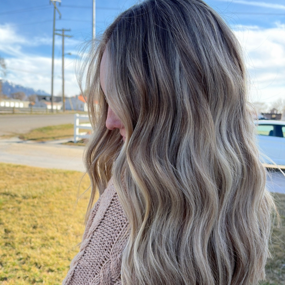 partial highlight at Salon Golden in Brigham City, UT