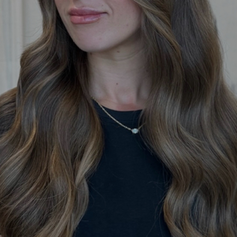 Partial Custom Brunette at Haley’s Hair Haven in San Antonio, TX