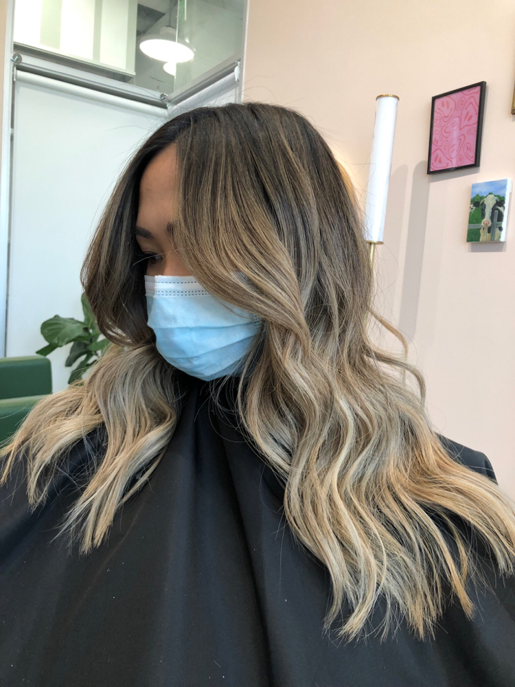 Partial Babylights/Balayage +HC+ BD