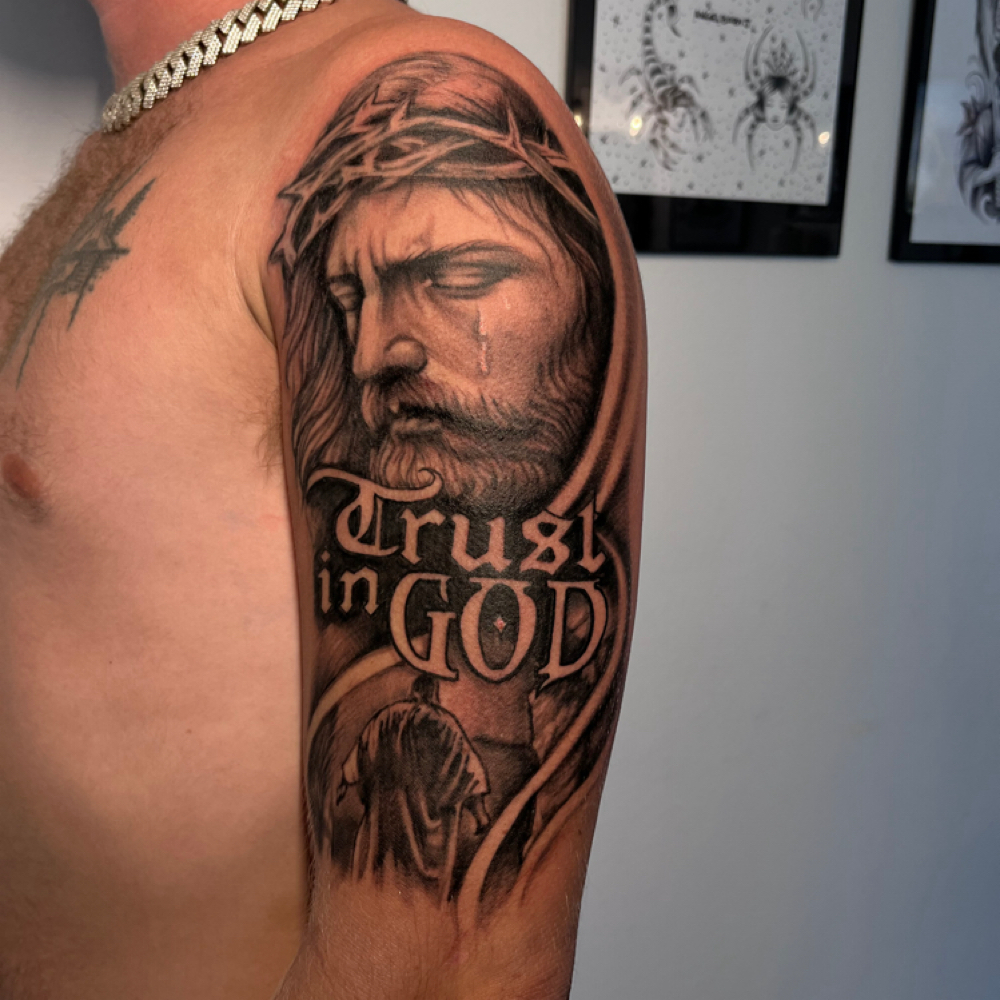 Large Tattoo Booking at AngelBabyJ in Boise, ID