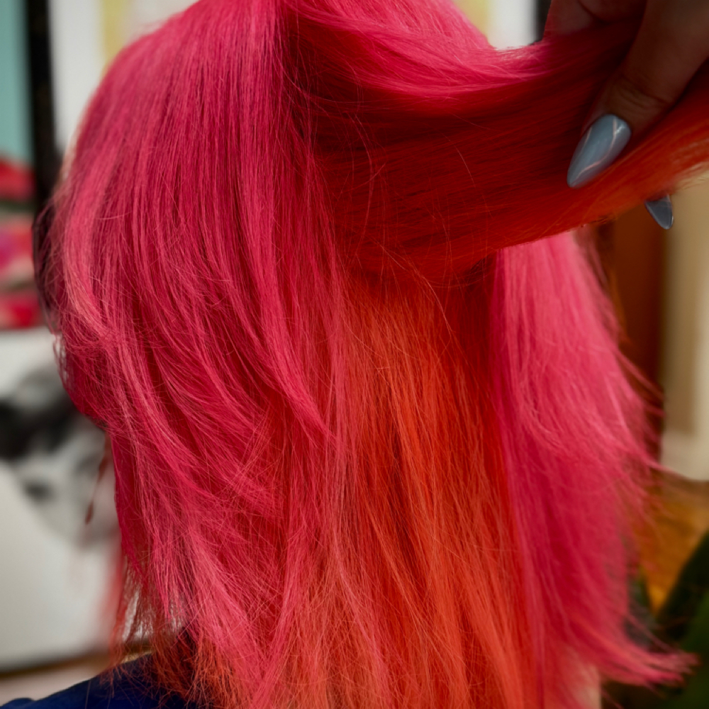 Ashley- Vivid Transformation at LUXE Color Bar Salon in Kennesaw, GA