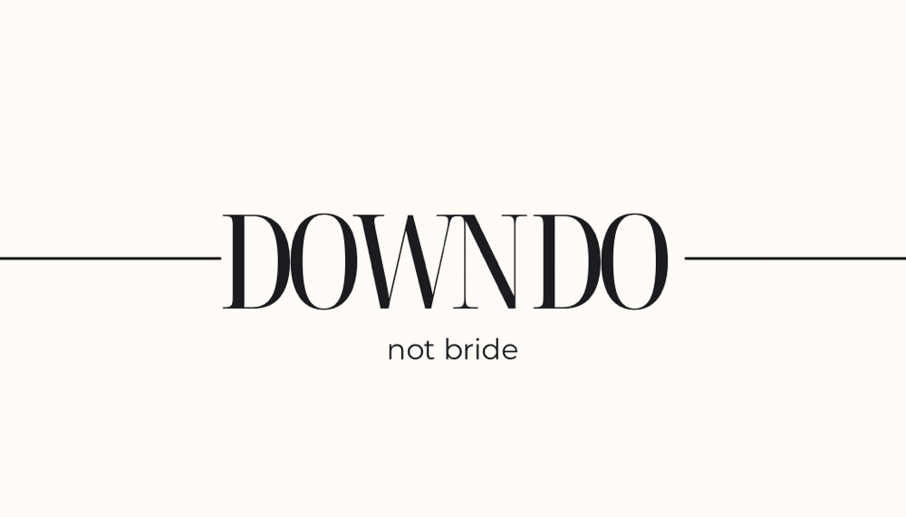 Down Do (not Bridal)