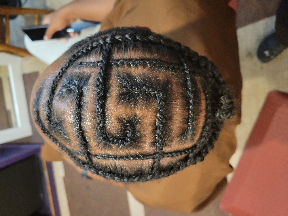 Men Designer Cornrows