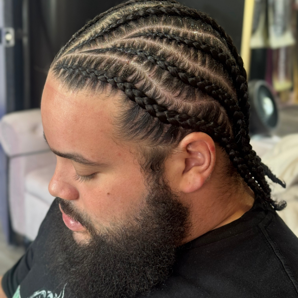 Mens Stitch Braids at Beauty By Tati in Kansas City, KS