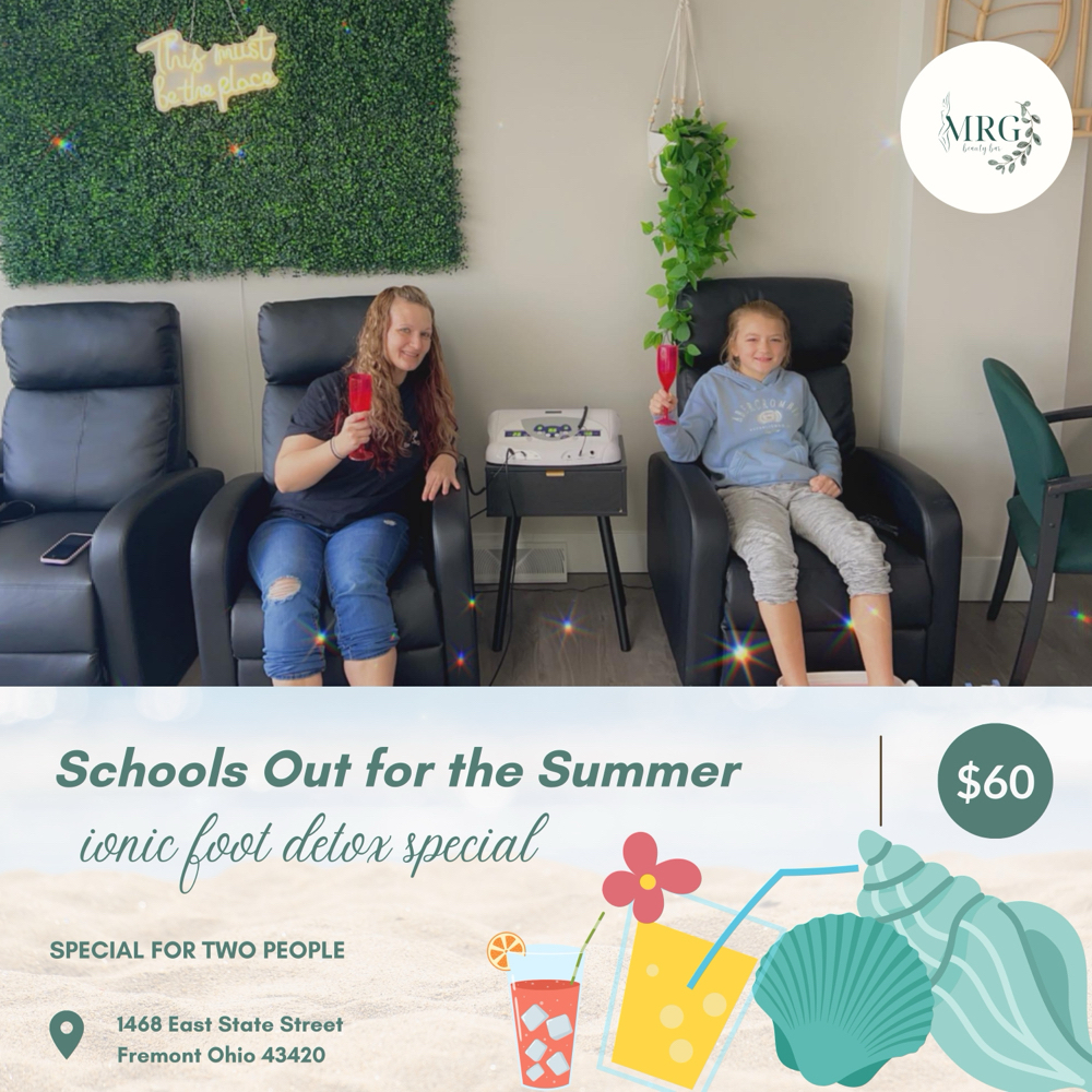 Summer Ionic Foot Soak For 2