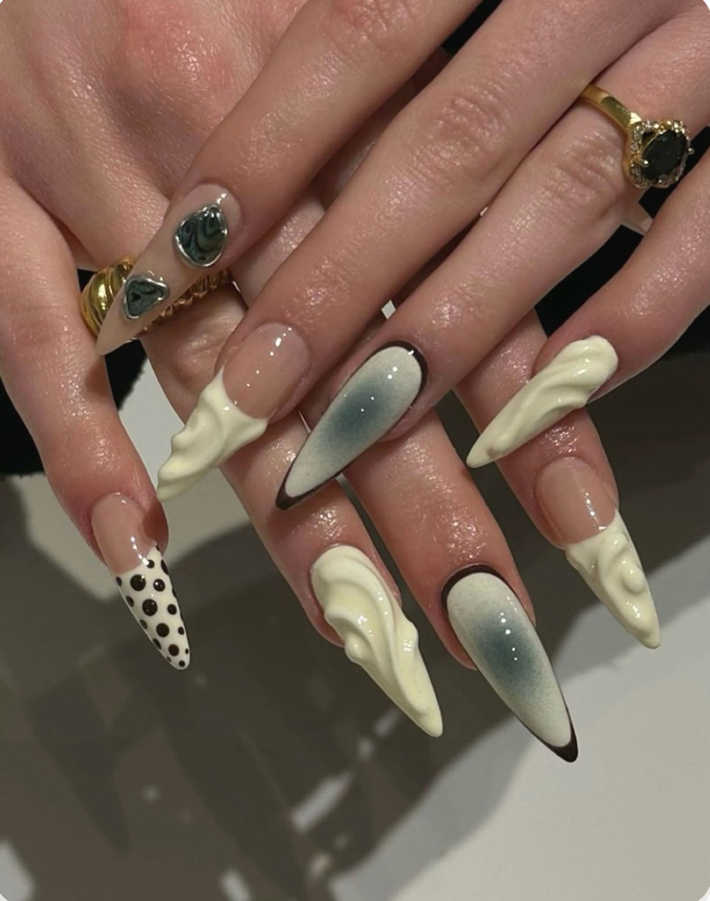 Level 3 Nail Art at Honey & Hue - Extend Beauty Solutions in Morton, IL