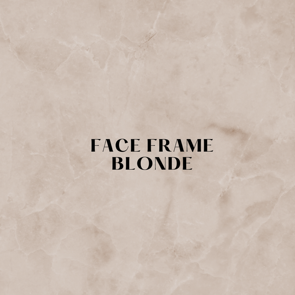 Face Frame Blonde
