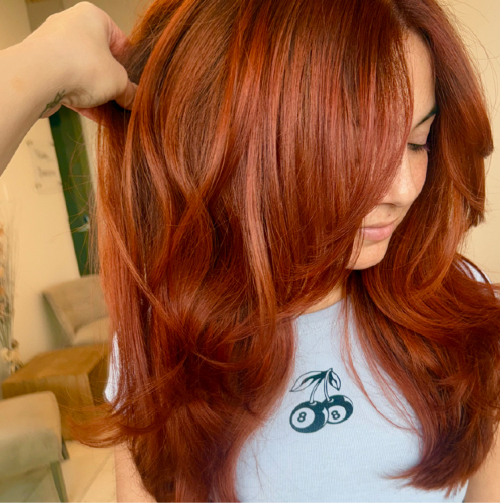 Blowout/style at Sage & Strands in Gilbert, AZ