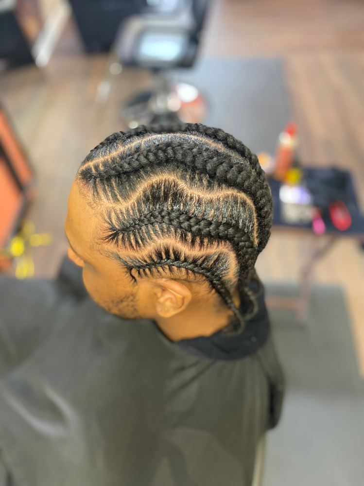 Cornrows - 2-6 Braids/plaits