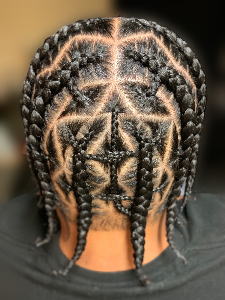 Cornrows: Intricate Freestyle