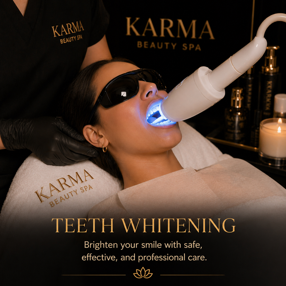 Teeth Whitening at Karma Beauty Spa in Livonia, MI