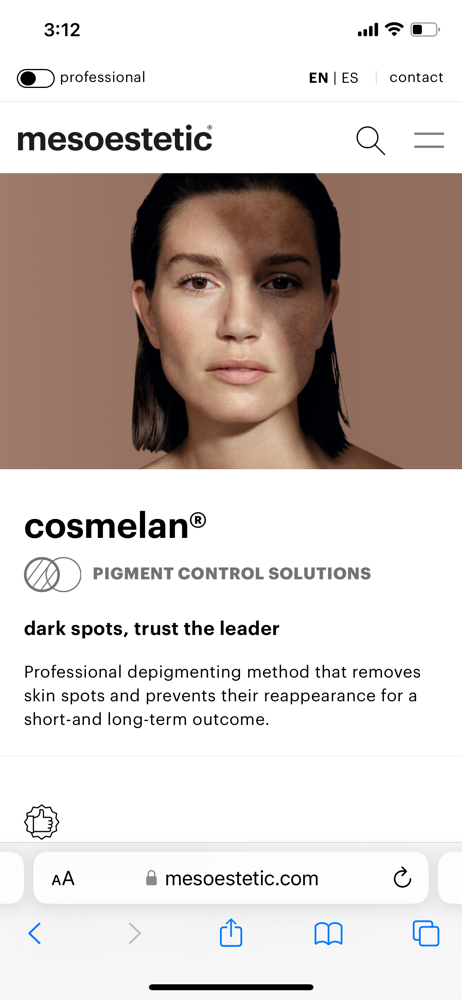 Cosmelan (Depigmentation Peel)