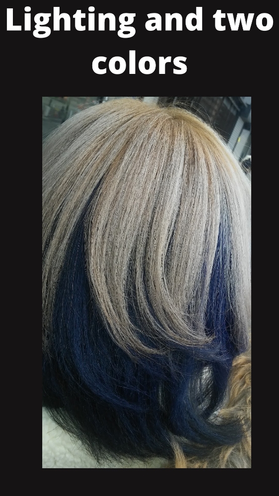 Balayage highlights