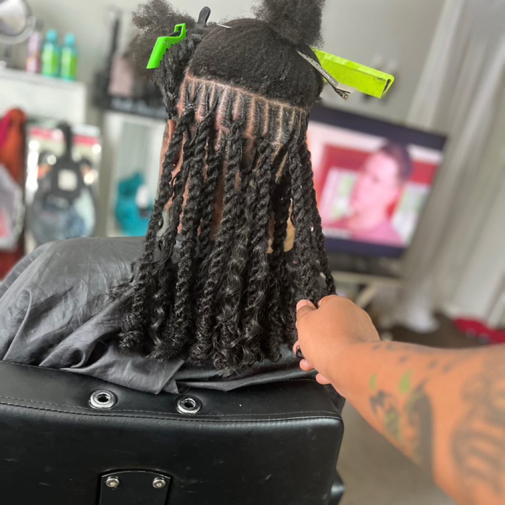 Invisible Locs at TheeBraidBox LLC in Winston Salem, NC