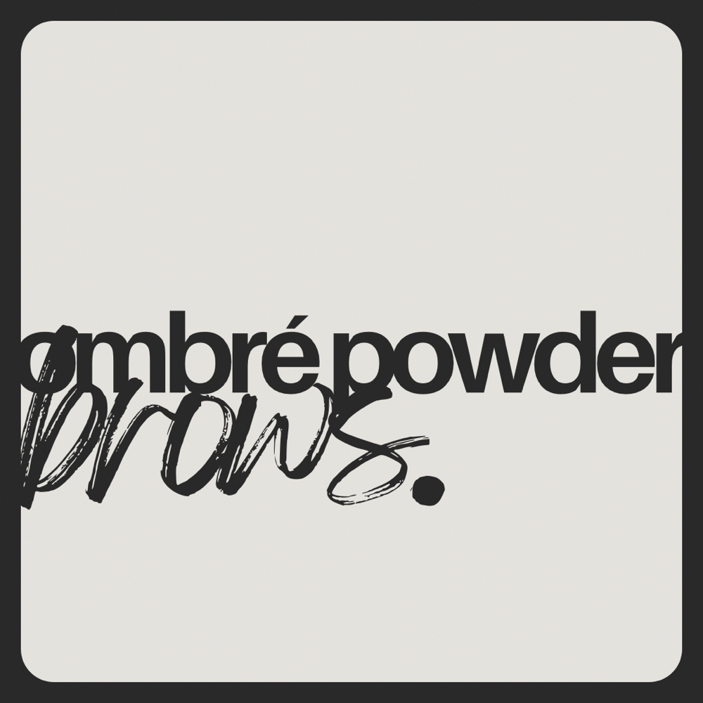 ombré powder brows at chloe's cosmetics in Sacramento, CA