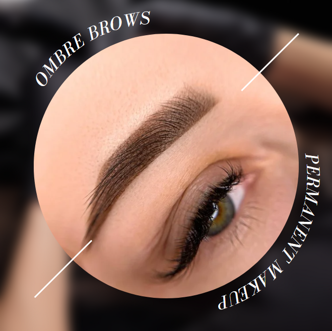 ombré powder brows